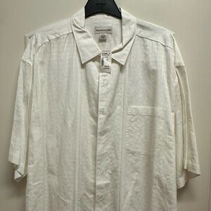 NWT Men’s Pronto Uomo Linen shirt, size 3X